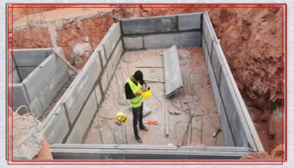 大型磚胎膜，承臺用空心水泥陶粒板